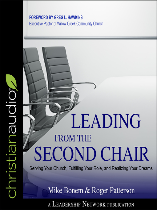 Title details for Leading from the Second Chair by Mike Bonem - Available